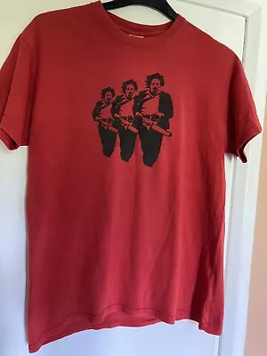 Buy TEXAS CHAINSAW MASSACRE Vintage Red T-Shirt Gildan Medium Read Description (M) • 9.95£