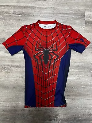 Buy Under Armour The Amazing Spider-Man 2 Compression Shirt • 75£