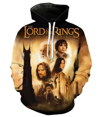 Buy Movie The Lord Of The Rings 3d Print Men/Women's Hoodies Sweatshirt Pullover • 20.39£