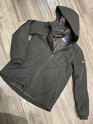 Buy Black Jack Jones Boys Winter Coat  Hoodied Jacket, Size For Age 12 (152cm) Used • 7£