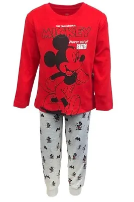 Buy Mickey Mouse Pyjamas Ge 3-4 Years • 6£