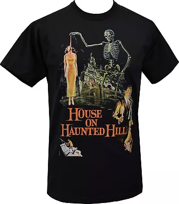 Buy Mens Horror T-Shirt House On The Haunted Hill Vincent Price B-Movie Gothic S-5XL • 20.50£