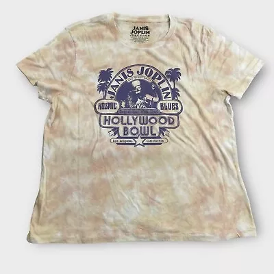 Buy Janis Joplin / Tie Dye Graphic T-Shirt Women’s Size Large • 10.65£