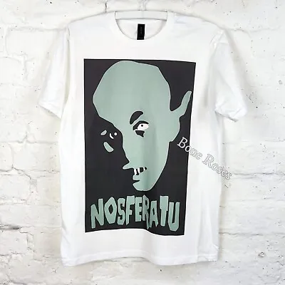 Buy Nosferatu (1922) Unisex Adult T-Shirt, Horror Movie Vampire Shirt • 14£