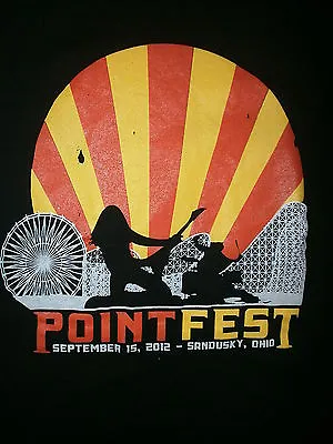 Buy POINTFEST Concert T SHIRT Christian Concert Cedar Point Skillet Jamie Grace KJ52 • 27.52£