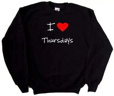 Buy I Love Heart Thursdays Sweatshirt • 14.99£
