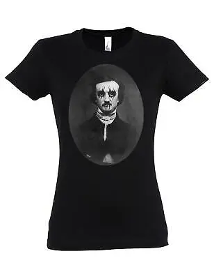 Buy Poe Portrait Women T-Shirt Edgar Allan Allen Symbol Poe Ravens Author Nevermore • 22.74£