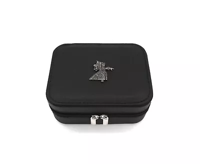 Buy Queen Of Hearts Black Travel Jewellery Box Storage Case Alice In Wonderland Gift • 21.99£