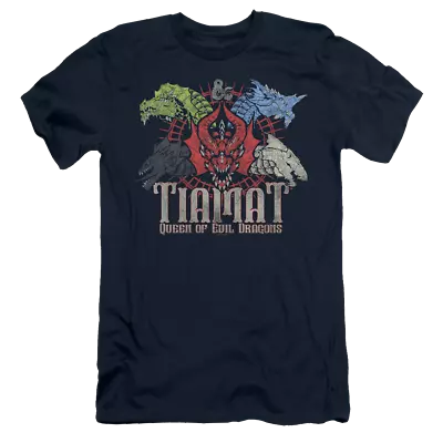 Buy Dungeons & Dragons Tiamat Queen Of Evil - Men's Slim Fit T-Shirt • 27.99£