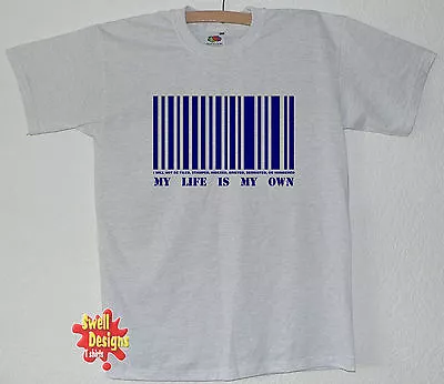 Buy  THE PRISONER Barcode, Retro, Portmeirion T Shirt All Sizes • 13.99£