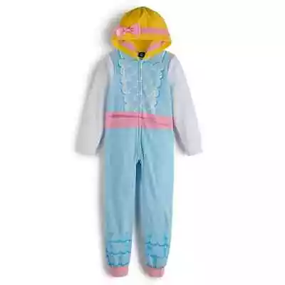 Buy NWT~ Girls Size 10 Disney Toy Story 4 Bo Peep Pajamas One Piece Zip Union Suit • 19.69£