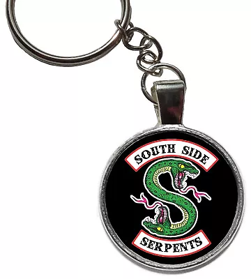 Buy Riverdale Jughead Jones Southside Serpent Jacket Figure Keyring Keychain Biker • 6.50£