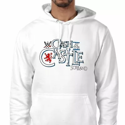 Buy Clash At The Castle Scotland Hoodie In White XS To 3XL  • 36.99£