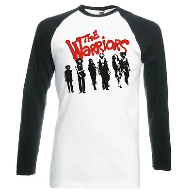 Buy Inspired By The Warriors Gang Silhouette Cult Movie Longsleeve Baseball T-shirt • 16.99£
