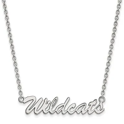 Buy Kentucky Wildcats Cursive School Mascot Name Necklace In Sterling Silver • 60.61£