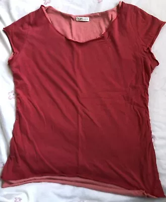 Buy Ladies Double Layer T-shirt Size 10 From Topshop  • 1.96£