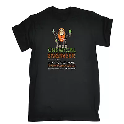Buy Chemical Engineer Like A Normal - Mens Funny T-Shirt Tshirts Tee T Shirt Shirts • 12.95£