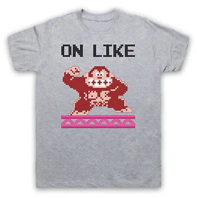 Buy On Like Unofficial Kong Classic Video Game Donkey Funny Mens & Womens T-shirt • 17.99£