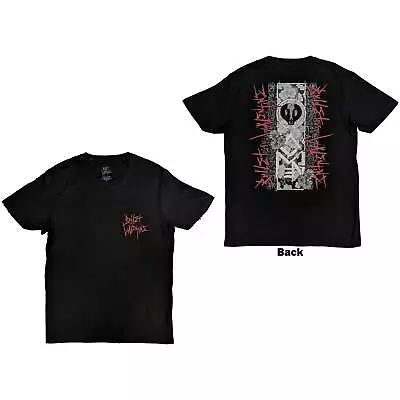 Buy Bullet For My Valentine - Official Unisex T- Shirt -Floral Omen - Black Cotton • 18.99£