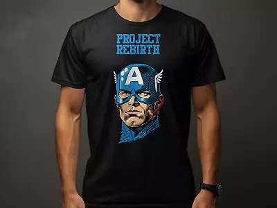 Buy Retro Marvel Captain America Avengers T-shirt, Disney Marvel Unisex Tee Top • 10£