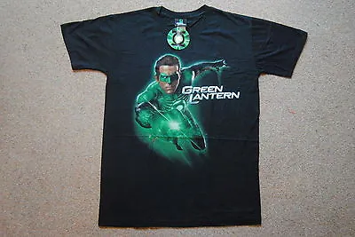 Buy Green Lantern Glowing Ring T Shirt New Official Movie Film Superhero Dc Comics • 7.99£