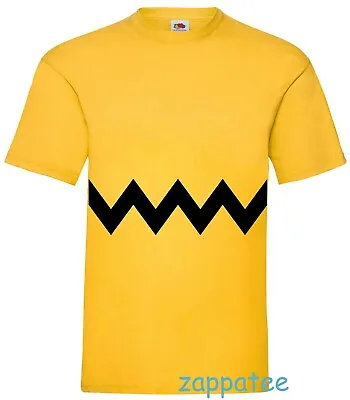 Buy Charlie Brown Inspired Retro Yellow Peanuts T Shirt • 10£