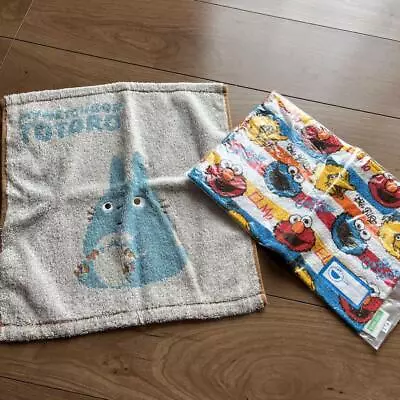 Buy Totoro Hand Towel And Sesame Street Cloth • 44.56£