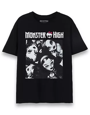 Buy Monster High Black Short Sleeved T-Shirt (Womens) • 16.99£