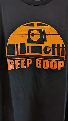Buy Funny T Shirts Star Wars R2D2 Beep Boop XXXL T-shirt  • 9.99£
