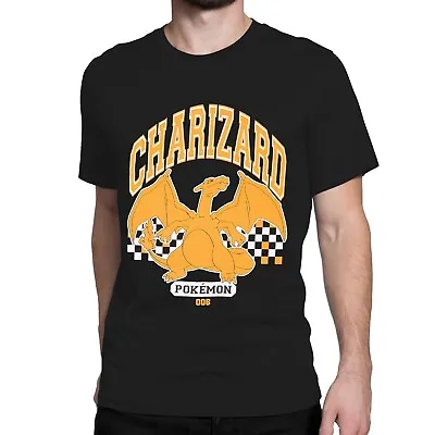 Buy Mens Pokemon T-Shirt | Charizard Tee For Men | Mens Gaming T Shirts • 19.99£