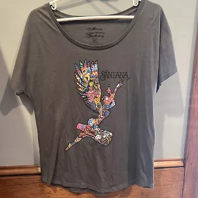 Buy Santana Collective Consciousness Awakening Short Sleeve Size Medium Shirt • 20.79£