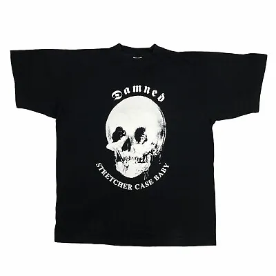 Buy Rare Vintage Damned Black T-Shirt Men’s XL 90’s Rock Stretcher Case Baby • 72.09£