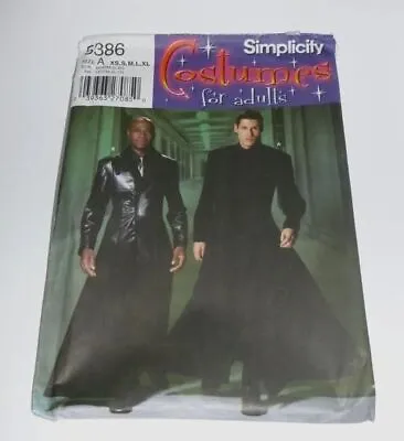 Buy The Matrix Vampire Vamp Neo Morpheus Trench Coat Duster Costume Sewing Pattern • 19.20£