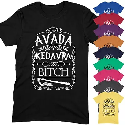 Buy Avada Kedavra T-Shirt | Harry Potter Hogwarts Gift For Him Funny Dad Fathers Day • 12.99£