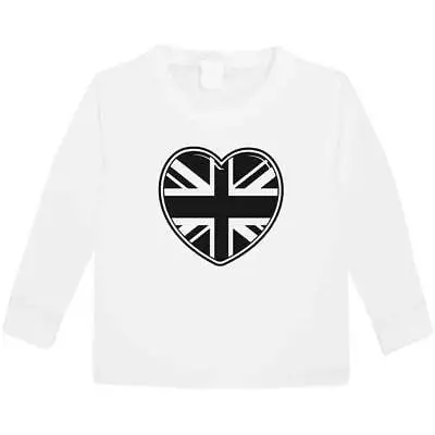 Buy 'United Kingdom Heart' Children's / Kid's Long Sleeve Cotton T-Shirts (KL041078) • 9.99£