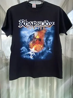 Buy Rhapsody Of Fire - ‘The Frozen Tears Of Angels’ T-Shirt Size: M***VGC****RARE*** • 24.99£