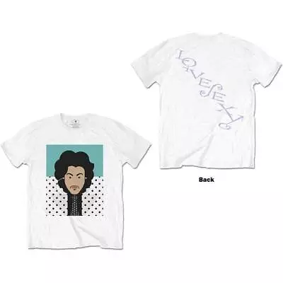 Buy PRINCE   -  Unisex T- Shirt -  Lovesexy (Back Print) - White  Cotton  • 16.99£