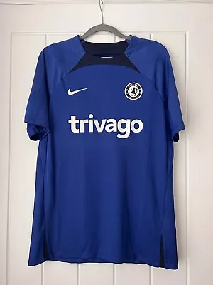 Buy OFFICIAL Chelsea FC 22/23 Training T-Shirt, Sized Medium - Fantastic Condition! • 25£