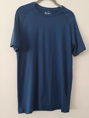 Buy Mens Zakti UV Protection Blue Walking Lightweight T Shirt Small  • 9.99£