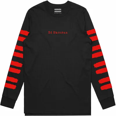 Buy Ed Sheeran - Equals - Unisex Official Black Long Sleeve T-Shirt • 22.95£