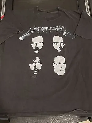 Buy VTG Metallica 1993 Tour T Shirt Japan Australia Black Album Ozzy Iron Maiden OG • 217.36£
