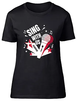 Buy Denmark Music Womens T-Shirt Sing With Us Ladies Gift Tee • 8.99£