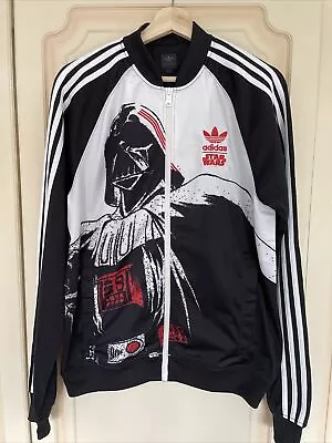 Buy Adidas Originals X Star Wars Darth Vader Track Top Large • 50£