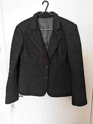Buy Black Teddy Style Jacket Medium • 2.50£