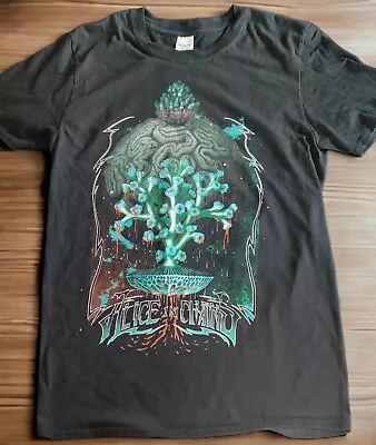 Buy Vintage Alice In Chains Tshirt Mens M Gildan Metal Rock Black T-shirt Rare • 33.94£