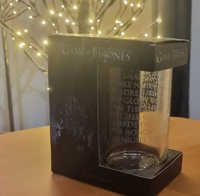 Buy 🎄RARE: ONE LEFT🎄 Game Of Thrones Large Glass Tankard Official Merch. FREE P&P • 16.99£