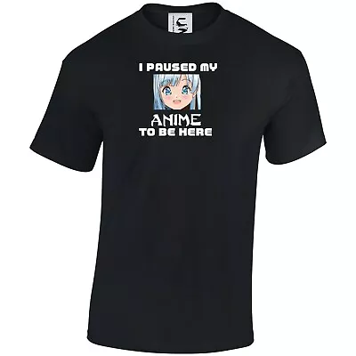 Buy Paused My Anime Japanese T-shirt Tshirt Funny Teen Gift All Sizes Adults & Kids • 9.99£