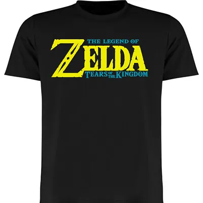 Buy Legend Of Zelda Tears Of The Kingdom Black T-shirt • 13.99£