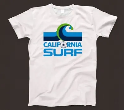 Buy California Surf T Shirt 630 Retro 70s Football Soccer Team NASL NY Cosmos Aztecs • 12.95£