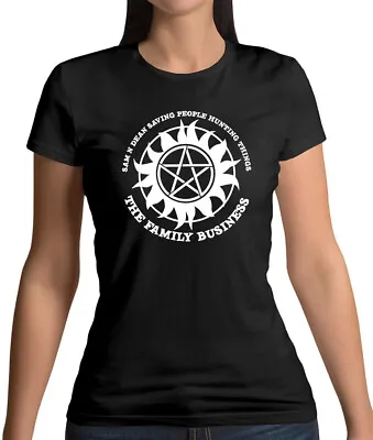 Buy Sam And Dean Saving People - Womens T-Shirt - Supernatural - TV - Fan - Merch • 13.95£
